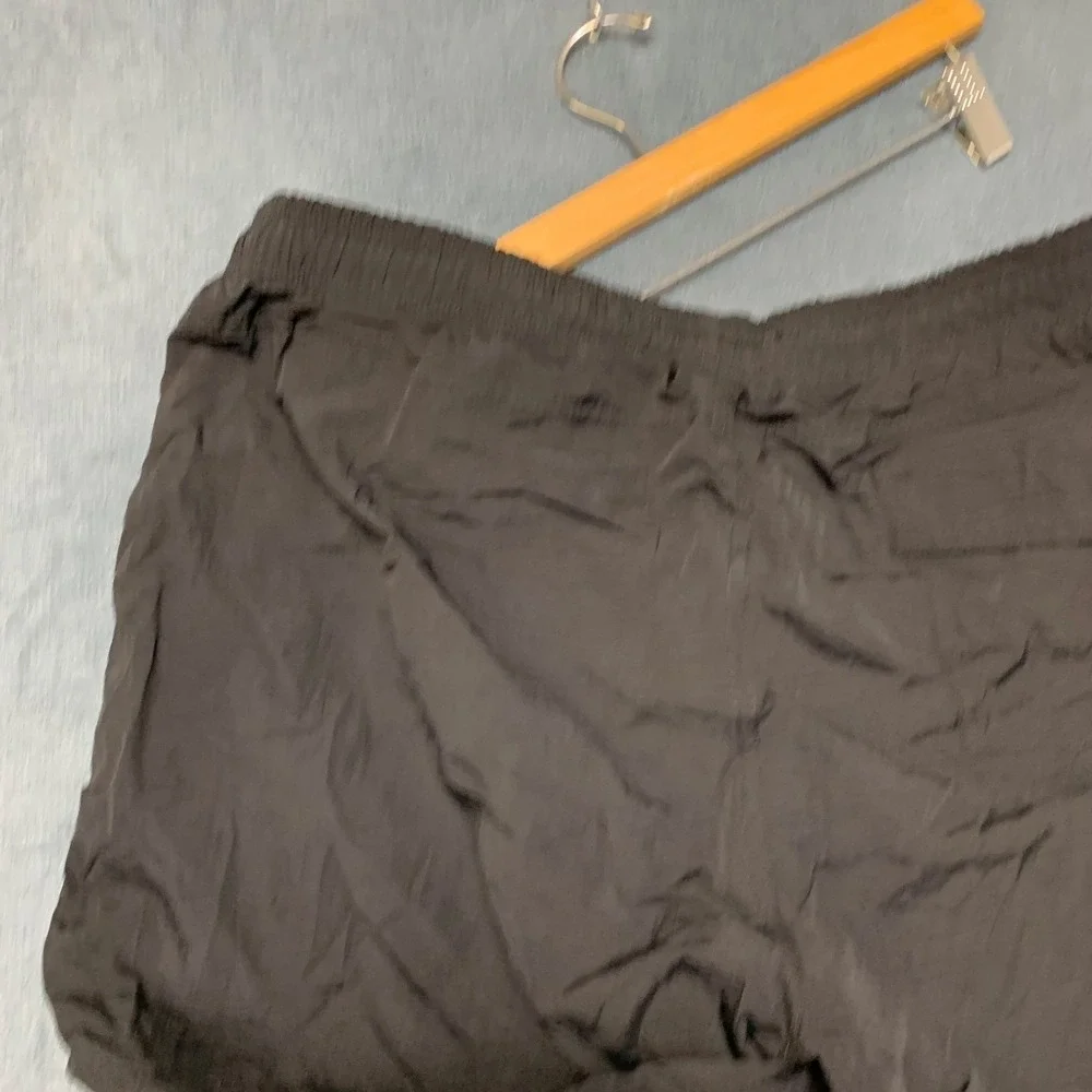 Maamgic Swim Shorts Mens 2XL Black Stretch Slash Pocket Drawstring Summer Wear